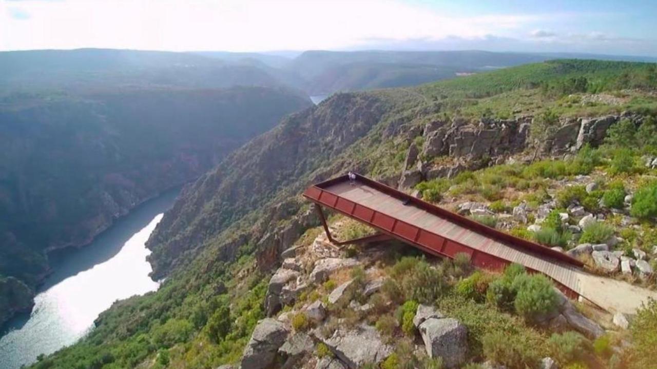 Vila Casa Bolmente A Ver En La Ribeira Sacra. Sober Exteriér fotografie